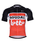 BONAVELO Kurzarm Fahrradtrikot - LOTTO SOUDAL 2020 - Schwarz/Rot