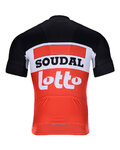 BONAVELO Kurzarm Fahrradtrikot - LOTTO SOUDAL 2020 - Schwarz/Rot