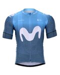 BONAVELO Kurzarm Fahrradtrikot - MOVISTAR 2020 - Blau