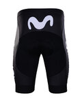 BONAVELO Fahrradshorts ohne Träger - MOVISTAR 2020 - Schwarz