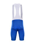 BONAVELO Kurze Fahrradhose mit Trägern - QUICKSTEP 2020 - Blau