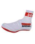 Fahrrad-Überschuhe - LOTTO SOUDAL 2020 - Schwarz/Rot