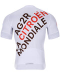 BONAVELO Kurzarm Fahrradtrikot - AG2R CITROËN 2022  - Weiß