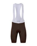BONAVELO Kurze Fahrradhose mit Trägern - AG2R CITROËN 2022  - Braun