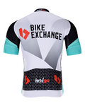 BONAVELO Kurzarm Radtrikot und Shorts - BIKE EXCHANGE 2021 - Schwarz/Blau