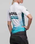 BONAVELO Kurzarm Fahrradtrikot - BORA 2021 - Weiß/Schwarz/Grün