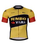 BONAVELO Kurzarm Fahrradtrikot - JUMBO-VISMA 2022 - Gelb/Schwarz