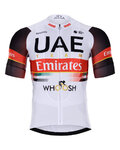 BONAVELO Kurzarm Radtrikot und Shorts - UAE 2021 - Weiß/Schwarz