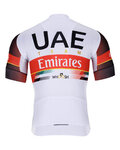BONAVELO Kurzarm Radtrikot und Shorts - UAE 2021 - Weiß/Schwarz