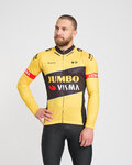 BONAVELO Langarm Fahrradtrikot für den Winter - JUMBO-VISMA 2025 WNT - Gelb/Schwarz