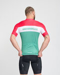 BONAVELO Kurzarm Fahrradtrikot - HUNGARY - Weiß/Rot/Grün