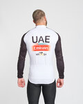 BONAVELO Langarm Fahrradtrikot für den Winter - UAE 2024 WINTER - Weiß/Rot/Schwarz