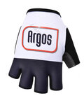 BONAVELO Fingerlose Fahrradhandschuhe - ARGOS SHIMANO - Weiß/Schwarz