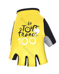 Fingerlose Fahrradhandschuhe - TOUR DE FRANCE - Gelb