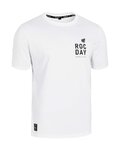 ROCDAY Kurzarm Fahrrad-Shirt - PINE - Weiß