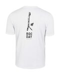 ROCDAY Kurzarm Fahrrad-Shirt - PINE - Weiß
