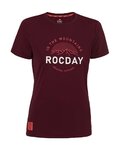 ROCDAY Kurzarm Fahrradtrikot - MONTY LADY - bordeaux