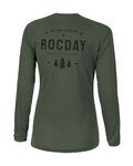 ROCDAY Langarm Fahrradtrikot für den Sommer - PATROL LADY - Grün