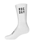 ROCDAY Klassische Fahrradsocken - PARK - Weiß