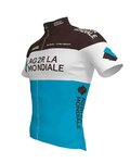 ROSTI Kurzarm Fahrradtrikot - AG2R 2020 - Blau/Braun/Weiß