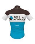 ROSTI Kurzarm Fahrradtrikot - AG2R 2020 - Blau/Braun/Weiß
