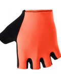 SANTINI Fingerlose Fahrradhandschuhe - CLASSE - Orange