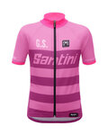 SANTINI Kurzarm Fahrradtrikot - 365GS KIDS - Rosa