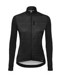 SANTINI Langarm Fahrradtrikot für den Winter - SCIA LADY WINTER - Schwarz