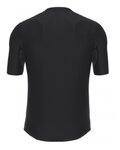 SANTINI Kurzarm Fahrrad-Shirt - CALDO - Schwarz
