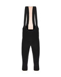 SANTINI 3/4 lange Fahrradhose mit Träger  - ADAPT 3/4 WINTER - Schwarz