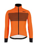 SANTINI Fahrrad-Thermojacke - COLORE - Orange