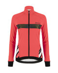 SANTINI Fahrrad-Thermojacke - CORAL RAGGIO LADY - Rosa