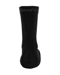 SANTINI Klassische Fahrradsocken - WOOL SOCKS - Schwarz