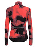 SANTINI Winddichte Fahrradjacke - NEBULA STORM LADY - Rosa