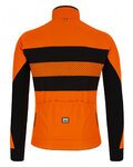 SANTINI Fahrrad-Thermojacke - COLORE BENGAL WINTER - Orange