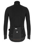 SANTINI Fahrradjacke und Hose für den Winter - VEGA XTREME WINTER  - Grau/Schwarz