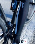 SANTINI Lange Fahrradhose ohne Träger  - ALBA WINTER LADY - Blau