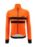 SANTINI Fahrrad-Thermojacke - COLORE HALO - Orange