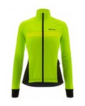 SANTINI Fahrrad-Thermojacke - CORAL BENGAL LADY - Grün