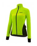 SANTINI Fahrrad-Thermojacke - CORAL BENGAL LADY - Grün