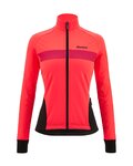SANTINI Fahrrad-Thermojacke - CORAL BENGAL LADY - Rosa