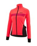 SANTINI Fahrrad-Thermojacke - CORAL BENGAL LADY - Rosa