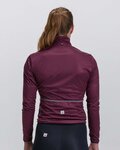 SANTINI Winddichte Fahrradjacke - NEBULA - bordeaux