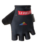 SANTINI Fingerlose Fahrradhandschuhe - LA VUELTA 2018 - Schwarz