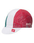 SANTINI Fahrradmütze - LA VUELTA 2018 - Rot/Weiß/Grün