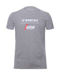 SANTINI Kurzarm Fahrrad-Shirt - TREK 2018 - Grau