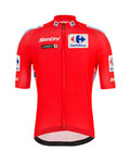 SANTINI Kurzarm Fahrradtrikot - LA VUELTA 2019 - Rot