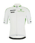SANTINI Kurzarm Fahrradtrikot - LA VUELTA 2019 - Weiß
