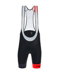 SANTINI Kurze Fahrradhose mit Trägern - LA VUELTA 2020 - Schwarz