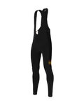 SANTINI Lange Fahrradhose mit Trägern - LA VUELTA '20 WINTER - Schwarz